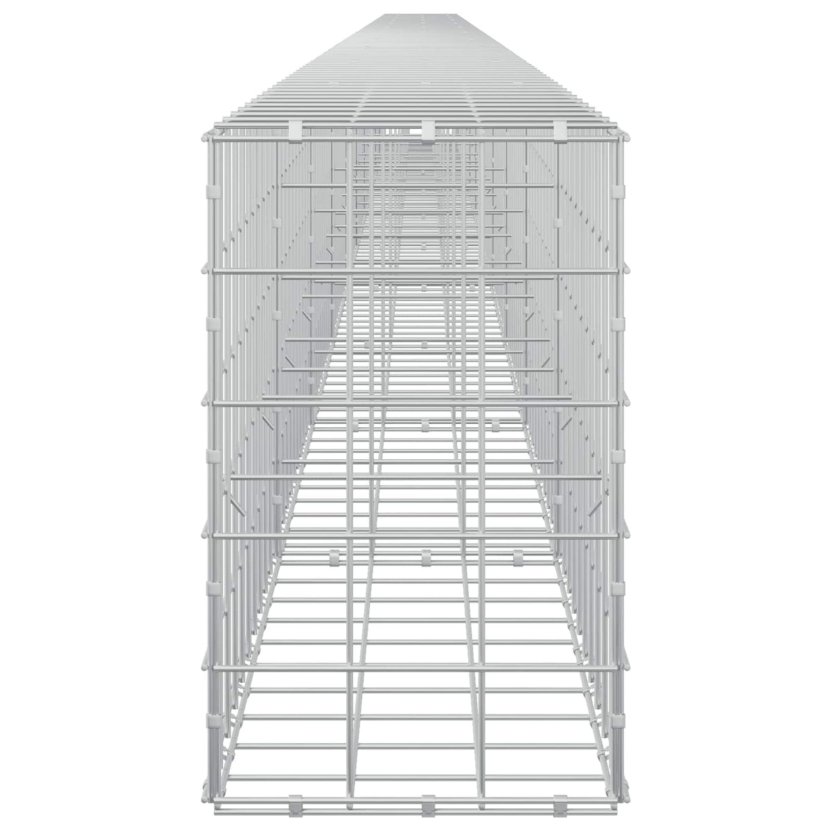 vidaXL Gabion with 3.5 mm Wire and 10x10 cm Mesh 1050x30x50 cm 4
