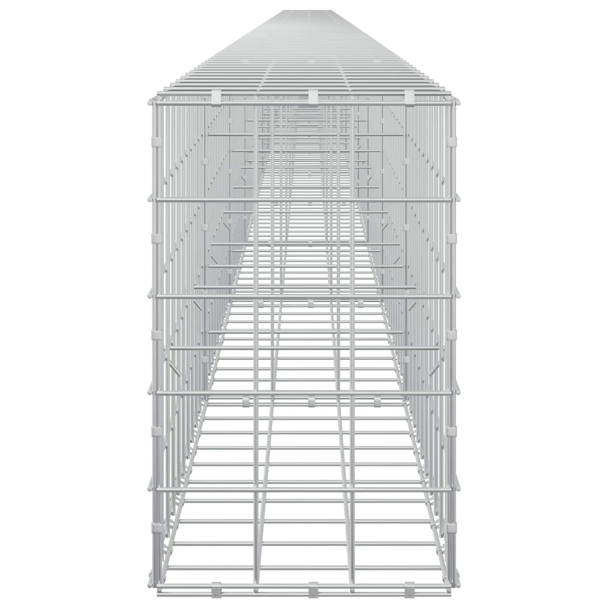vidaXL Gabion with 3.5 mm Wire and 10x10 cm Mesh 1100x30x50 cm 4