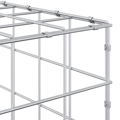 vidaXL Gabion with 3.5 mm Wire and 10x10 cm Mesh 650x30x100 cm 5