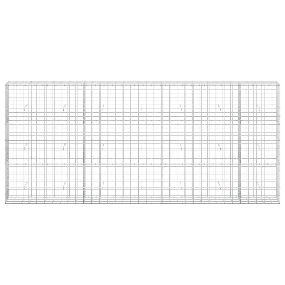 Gabion with 3.5 mm Wire and 10x10 cm Mesh 50x30x150 cm Height 150 cm Thickness 30 cm 50–1000 cm 350 cm