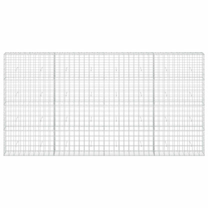 Gabion with 3.5 mm Wire and 10x10 cm Mesh 50x30x200 cm Height 200 cm Thickness 30 cm 50–1000 cm 400 cm