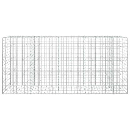 vidaXL Gabion with 3.5 mm Wire and 10x10 cm Mesh 450x30x200 cm 3