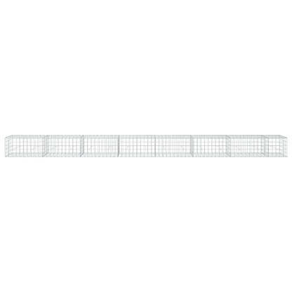 Gabion with 3.5 mm Wire and 10x10 cm Mesh 50x50x50 cm Height 50 cm Thickness 50 cm 50–1000 cm 750 cm