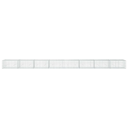 Gabion with 3.5 mm Wire and 10x10 cm Mesh 50x50x50 cm Height 50 cm Thickness 50 cm 50–1000 cm 800 cm
