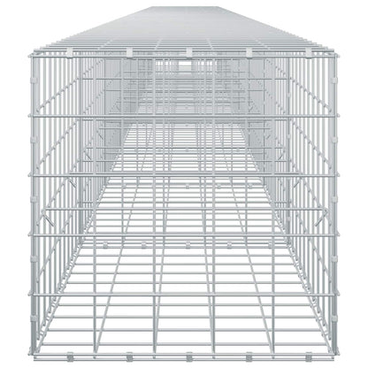 vidaXL Gabion with 3.5 mm Wire and 10x10 cm Mesh 800x50x50 cm 4