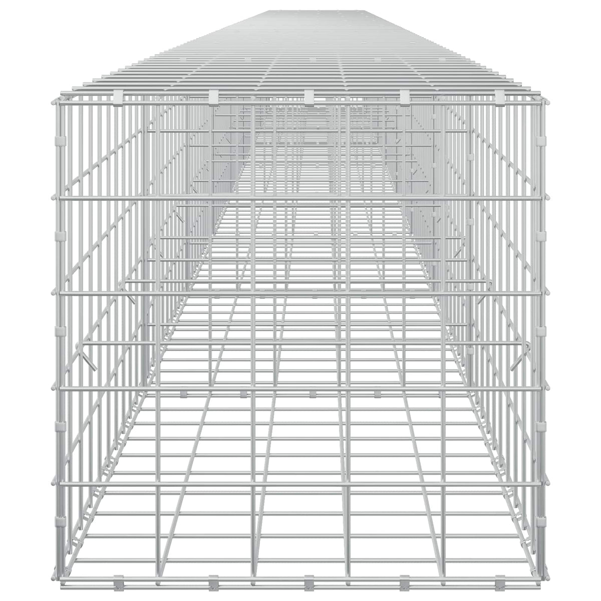 vidaXL Gabion with 3.5 mm Wire and 10x10 cm Mesh 850x50x50 cm 4