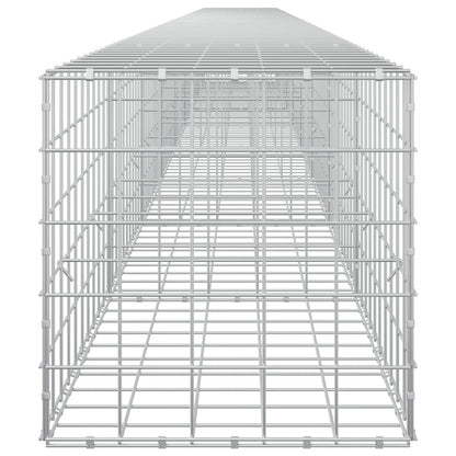 vidaXL Gabion with 3.5 mm Wire and 10x10 cm Mesh 850x50x50 cm 4