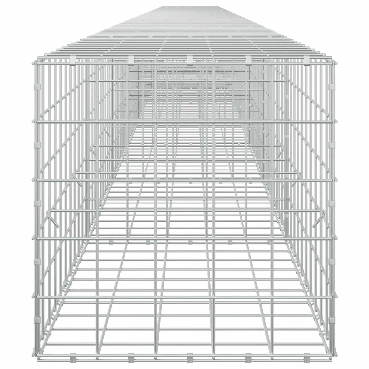 vidaXL Gabion with 3.5 mm Wire and 10x10 cm Mesh 900x50x50 cm 4