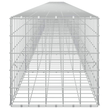 vidaXL Gabion with 3.5 mm Wire and 10x10 cm Mesh 1100x50x50 cm 4