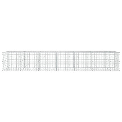 vidaXL Gabion with 3.5 mm Wire and 10x10 cm Mesh 650x50x100 cm 3