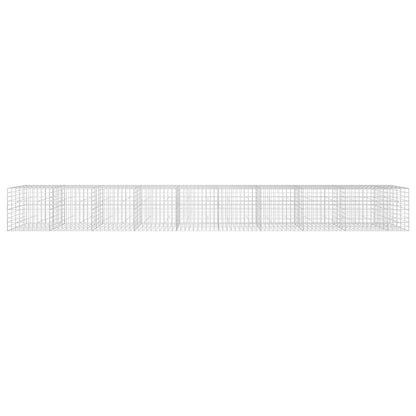 vidaXL Gabion with 3.5 mm Wire and 10x10 cm Mesh 950x50x100 cm 3