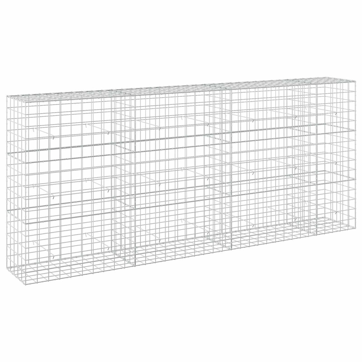 Gabion with 3.5 mm Wire and 10x10 cm Mesh 50x50x150 cm Height 150 cm Thickness 50 cm 50–1000 cm 350 cm