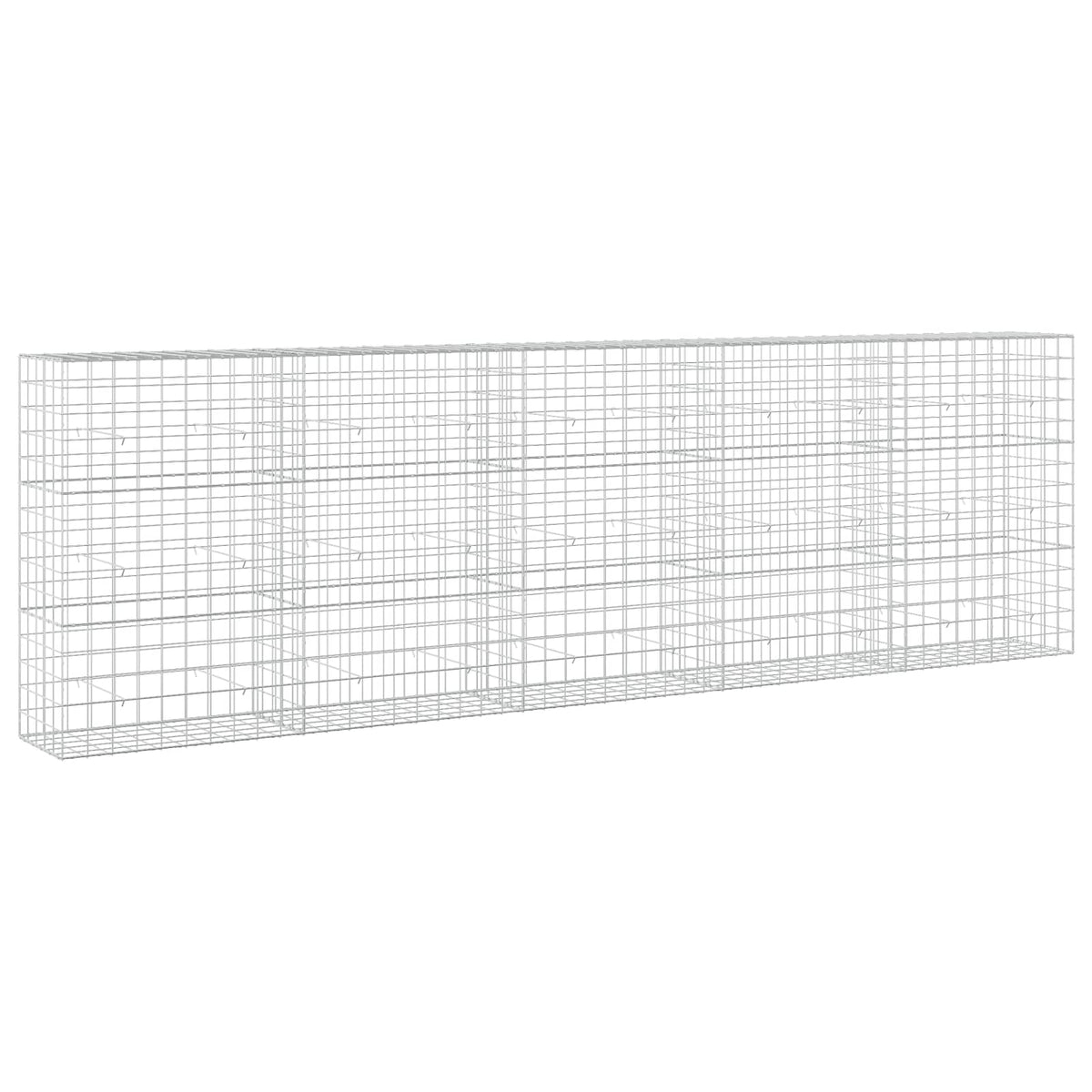 Gabion with 3.5 mm Wire and 10x10 cm Mesh 50x50x150 cm Height 150 cm Thickness 50 cm 50–1000 cm 500 cm
