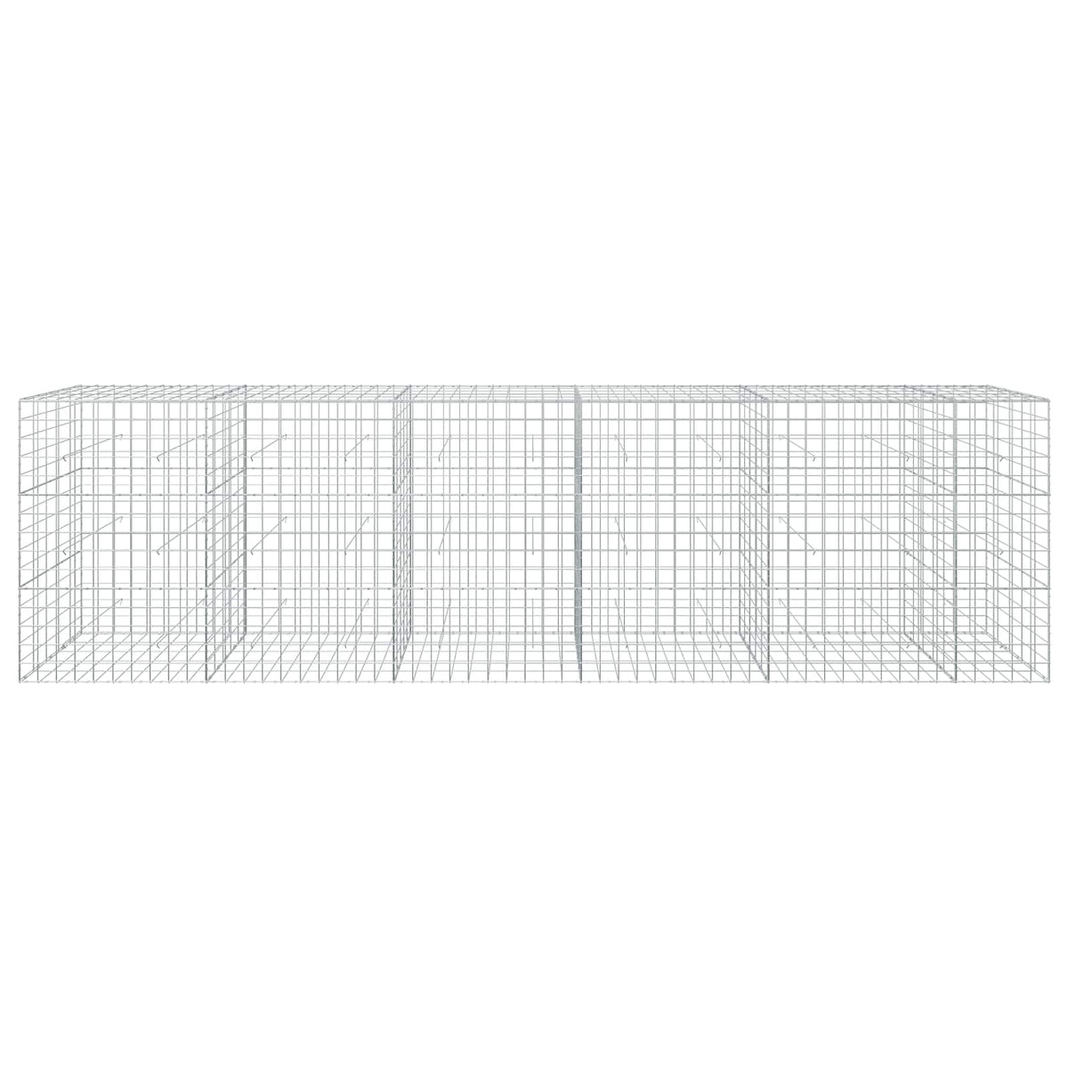 Gabion with 3.5 mm Wire and 10x10 cm Mesh 50x50x150 cm Height 150 cm Thickness 50 cm 50–1000 cm 550 cm