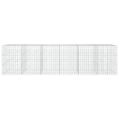 Gabion with 3.5 mm Wire and 10x10 cm Mesh 50x50x150 cm Height 150 cm Thickness 50 cm 50–1000 cm 600 cm
