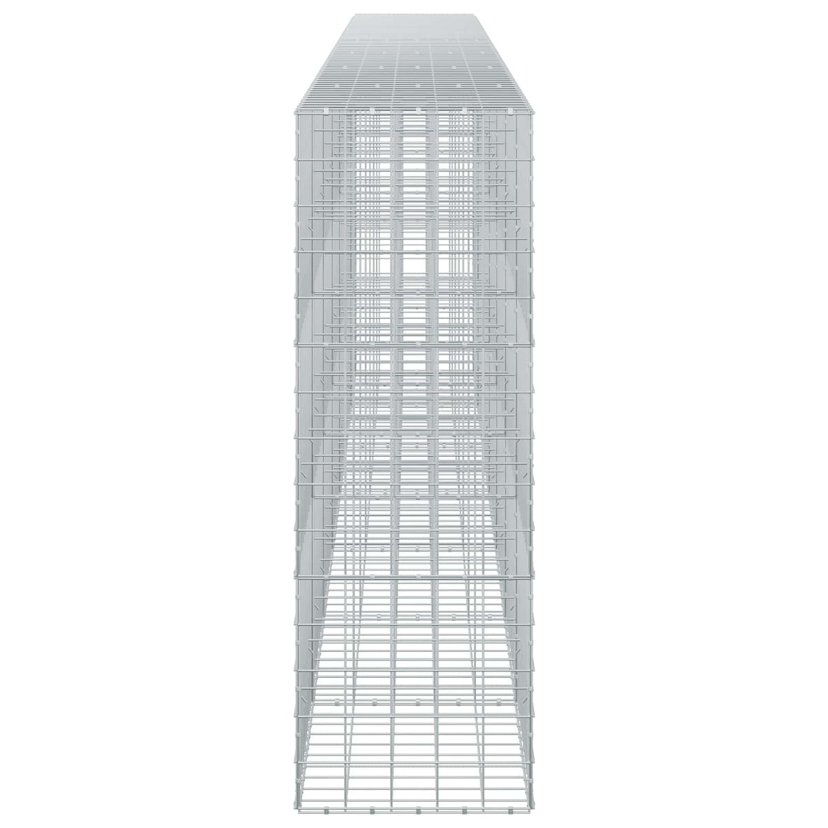 vidaXL Gabion with 3.5 mm Wire and 10x10 cm Mesh 700x50x150 cm 4