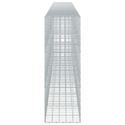 vidaXL Gabion with 3.5 mm Wire and 10x10 cm Mesh 700x50x150 cm 4