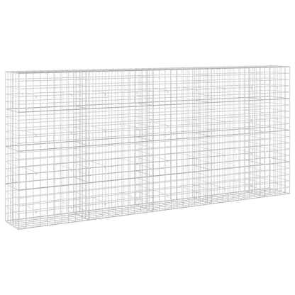 vidaXL Gabion with 3.5 mm Wire and 10x10 cm Mesh 450x50x200 cm 2