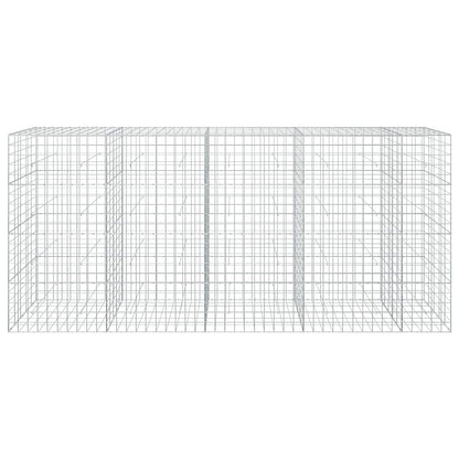 vidaXL Gabion with 3.5 mm Wire and 10x10 cm Mesh 450x50x200 cm 3