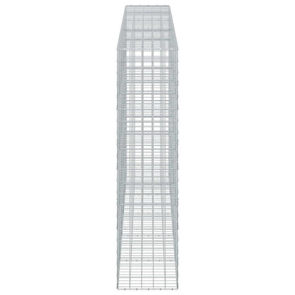 vidaXL Gabion with 3.5 mm Wire and 10x10 cm Mesh 500x50x200 cm 4