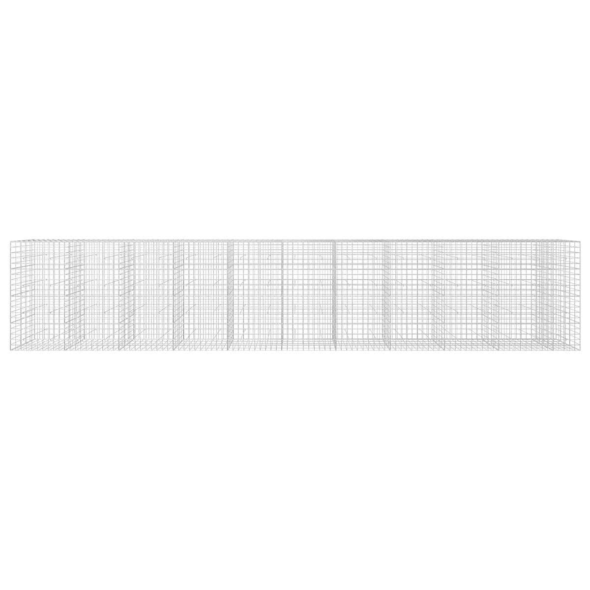Gabion with 3.5 mm Wire and 10x10 cm Mesh 1050x50x200 cm 1050 cm