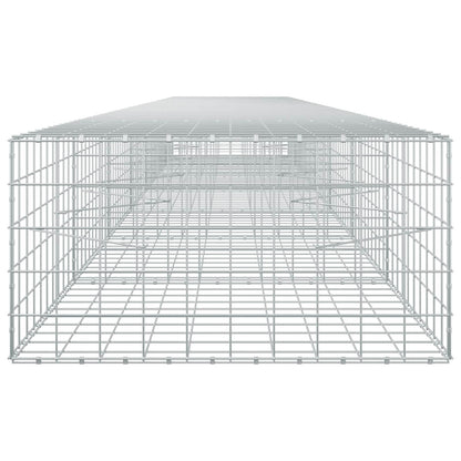 vidaXL Gabion with 3.5 mm Wire and 10x10 cm Mesh 700x100x50 cm 4