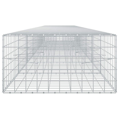 vidaXL Gabion with 3.5 mm Wire and 10x10 cm Mesh 750x100x50 cm 4