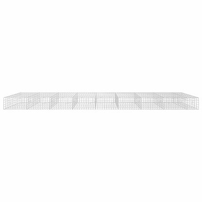 vidaXL Gabion with 3.5 mm Wire and 10x10 cm Mesh 850x100x50 cm 3