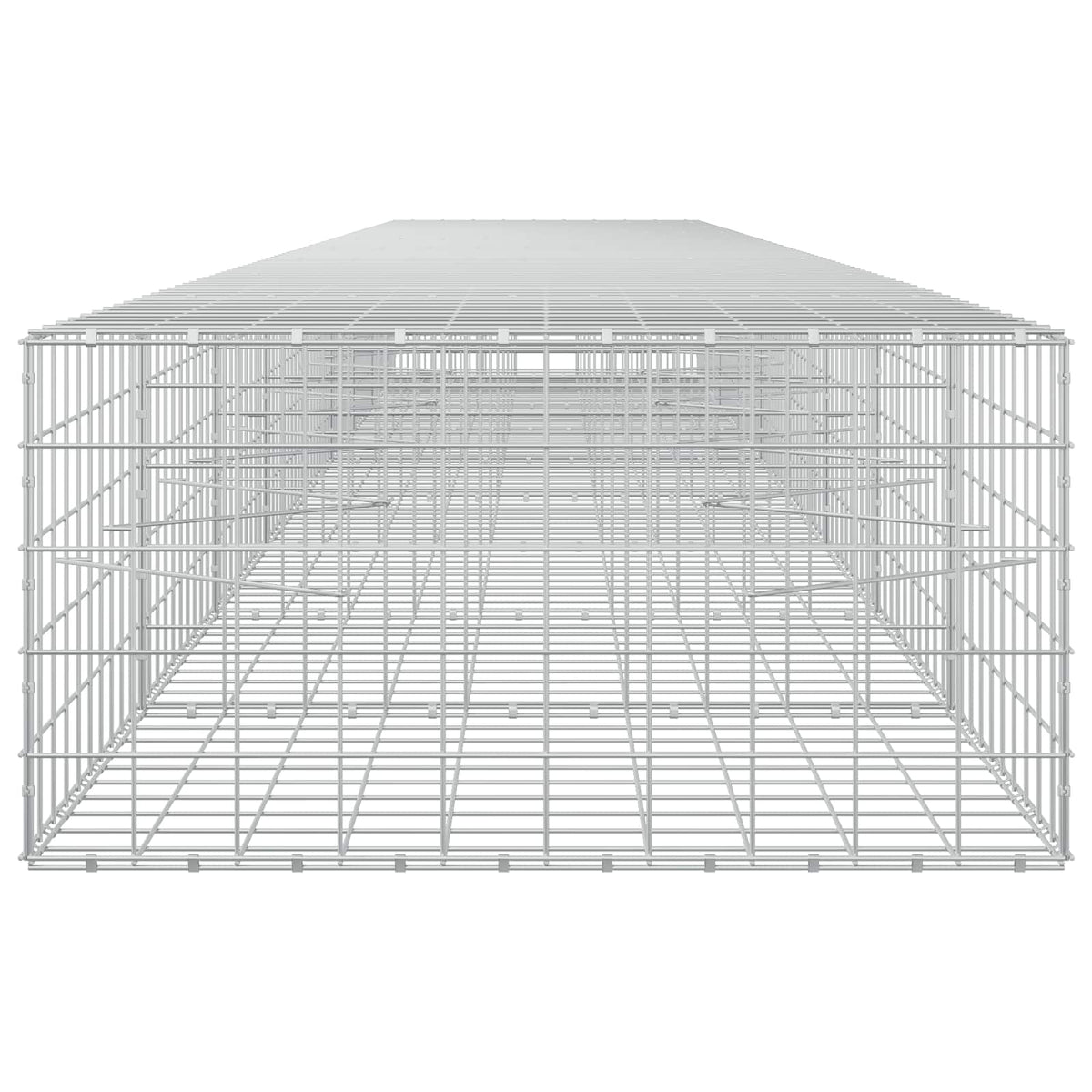 vidaXL Gabion with 3.5 mm Wire and 10x10 cm Mesh 850x100x50 cm 4
