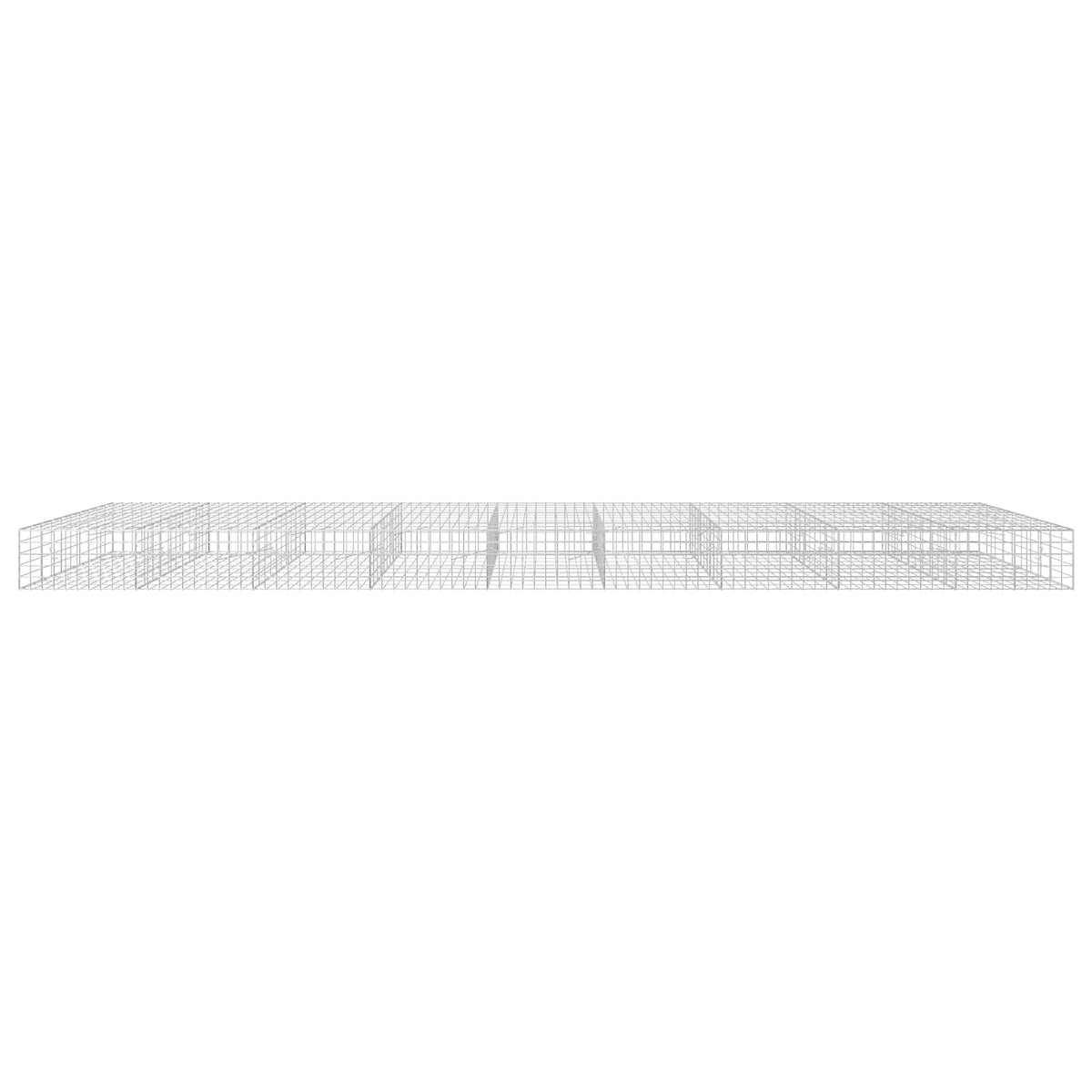 Gabion with 3.5 mm Wire and 10x10 cm Mesh 50x100x50 cm Height 50 cm Thickness 100 cm 50–1000 cm 900 cm