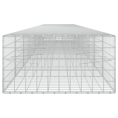 vidaXL Gabion with 3.5 mm Wire and 10x10 cm Mesh 950x100x50 cm 4
