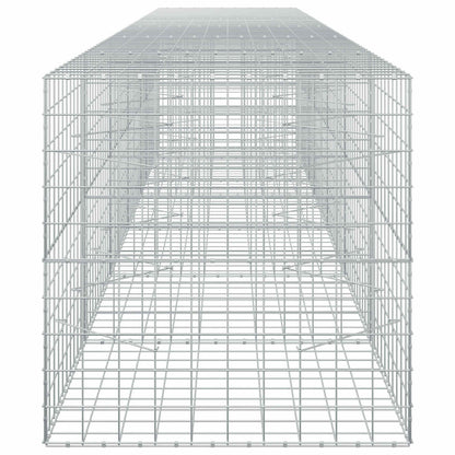 vidaXL Gabion with 3.5 mm Wire and 10x10 cm Mesh 550x100x100 cm 4