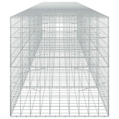 vidaXL Gabion with 3.5 mm Wire and 10x10 cm Mesh 600x100x100 cm 4