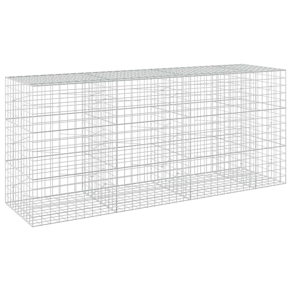 Gabion with 3.5 mm Wire and 10x10 cm Mesh 50x100x150 cm Height 150 cm Thickness 100 cm 50–1000 cm 350 cm