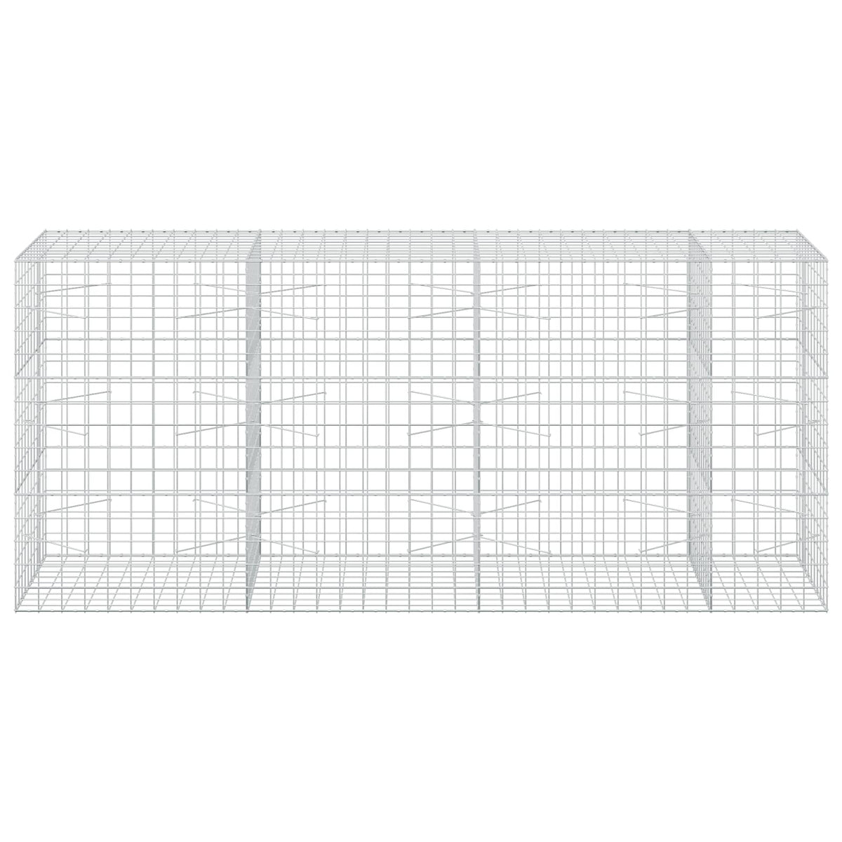 Gabion with 3.5 mm Wire and 10x10 cm Mesh 50x100x150 cm Height 150 cm Thickness 100 cm 50–1000 cm 350 cm