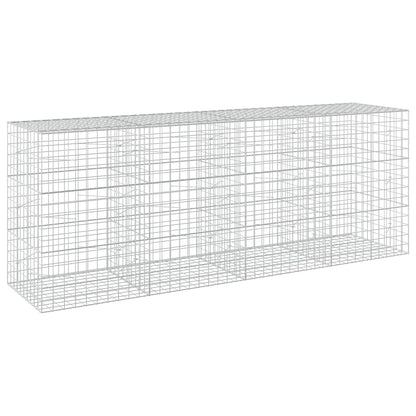 vidaXL Gabion with 3.5 mm Wire and 10x10 cm Mesh 400x100x150 cm 2
