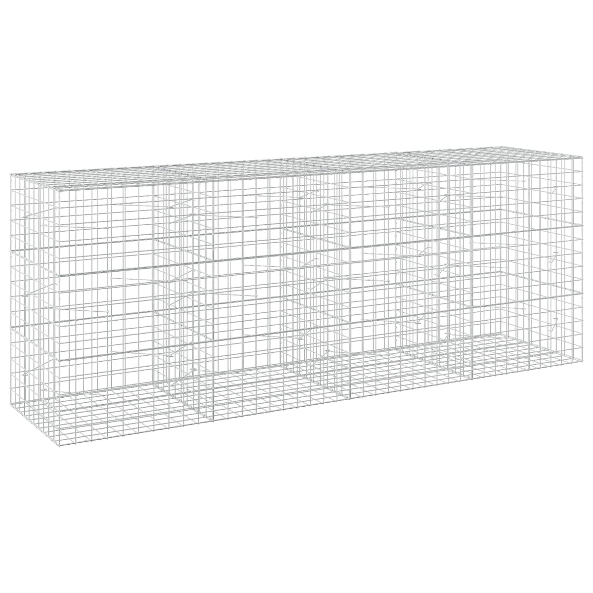 Gabion with 3.5 mm Wire and 10x10 cm Mesh 50x100x150 cm Height 150 cm Thickness 100 cm 50–1000 cm 400 cm