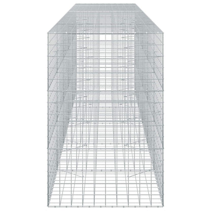 vidaXL Gabion with 3.5 mm Wire and 10x10 cm Mesh 500x100x150 cm 4