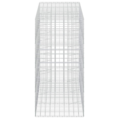 vidaXL Gabion with 3.5 mm Wire and 10x10 cm Mesh 300x100x200 cm 4