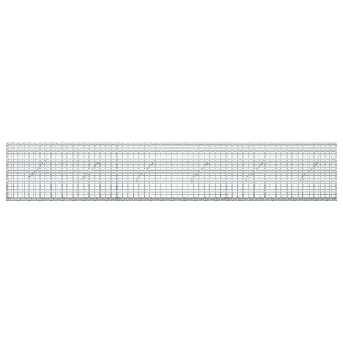 Gabion with 5 mm Wire and 5x2.5 cm Mesh 50x10x50 cm Height 50 cm Thickness 10 cm 50–1100 cm 300 cm