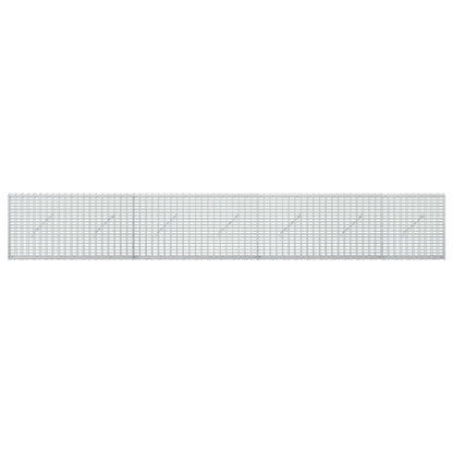 Gabion with 5 mm Wire and 5x2.5 cm Mesh 50x10x50 cm Height 50 cm Thickness 10 cm 50–1100 cm 350 cm