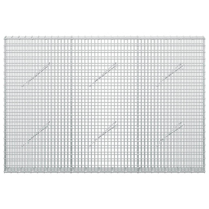 vidaXL Gabion with 5 mm Wire and 5x2.5 cm Mesh 150x10x100 cm 3