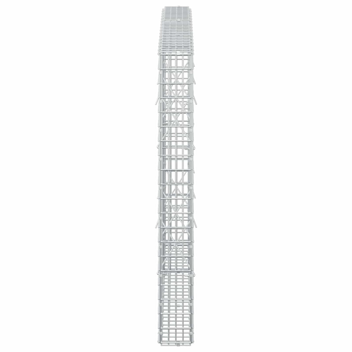 vidaXL Gabion with 5 mm Wire and 5x2.5 cm Mesh 150x10x100 cm 4