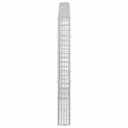 vidaXL Gabion with 5 mm Wire and 5x2.5 cm Mesh 150x10x100 cm 4