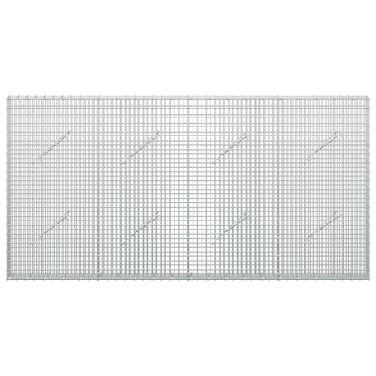 vidaXL Gabion with 5 mm Wire and 5x2.5 cm Mesh 200x10x100 cm 3