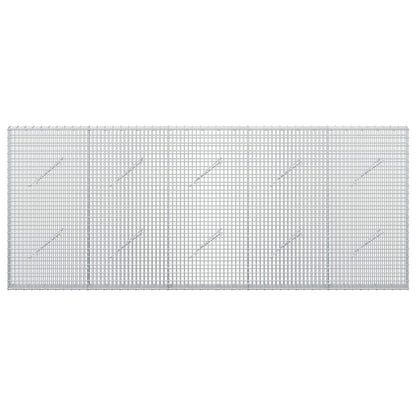 vidaXL Gabion with 5 mm Wire and 5x2.5 cm Mesh 250x10x100 cm 3