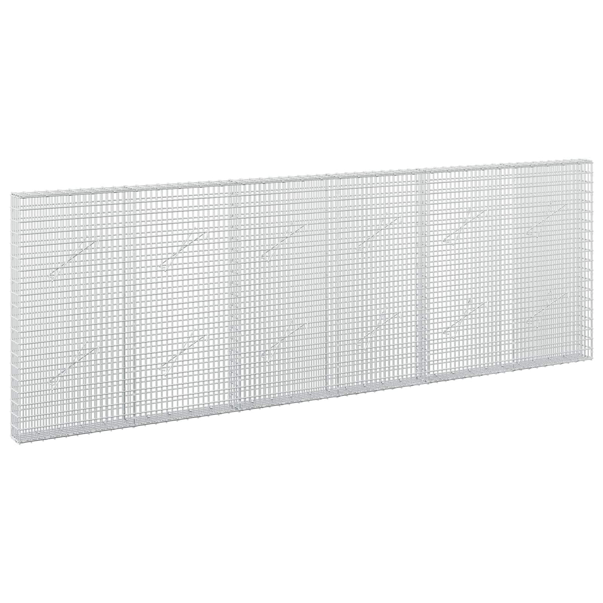 Gabion with 5 mm Wire and 5x2.5 cm Mesh 50x10x100 cm Height 100 cm Thickness 10 cm 50–1000 cm 300 cm