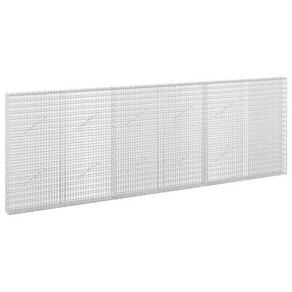 Gabion with 5 mm Wire and 5x2.5 cm Mesh 50x10x100 cm Height 100 cm Thickness 10 cm 50–1000 cm 300 cm