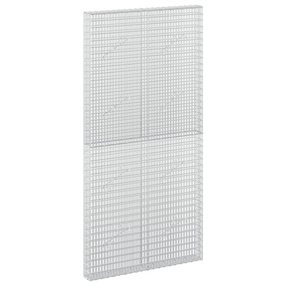 vidaXL Gabion with 5 mm Wire and 5x2.5 cm Mesh 100x10x200 cm 2