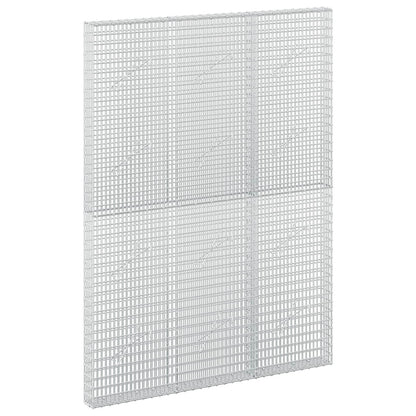 vidaXL Gabion with 5 mm Wire and 5x2.5 cm Mesh 150x10x200 cm 2
